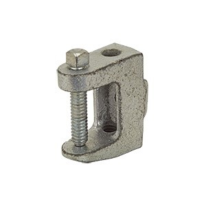 1/4-20 (5/8 MAX FLANGE) MALLEABLE UNIVERSAL BEAM CLAMP EG